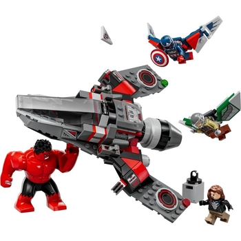 Конструктор LEGO Super Heroes Капітан Америка проти Червоного Халка, 223 деталі (76292) - Pampik - 4