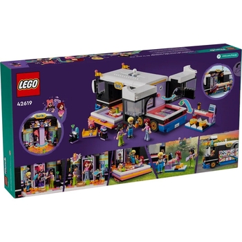 Конструктор LEGO Friends Автобус для музыкального тура попзвезды, 845 деталей (42619) - Pampik - 2
