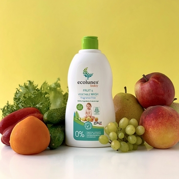 Органічний засіб для миття фруктів та овочів Ecolunes, 500 мл - Pampik - 2