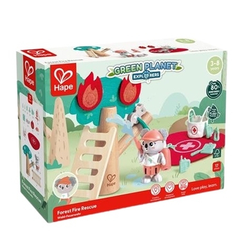 Игровой набор Hape Лесная пожарная служба (E3421) - Pampik