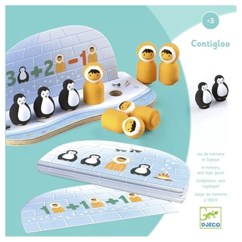 Набір для рахування Djeco Рахуй з пінгвінами (DJ01612) - Pampik - 2