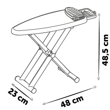 Игровой набор Smoby Паровая гладильная система Tefal, с аксессуарами (7600330125) - Pampik - 4