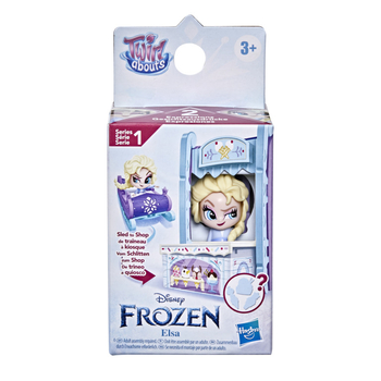 Ігровий набір Hasbro Frozen 2 Twirlabouts Санки Ельзи з сюрпризом 2 в 1 (F3129 FRZ 2 TWIRLABOUTS SINGLE VEH ELSA) - Pampik - 2