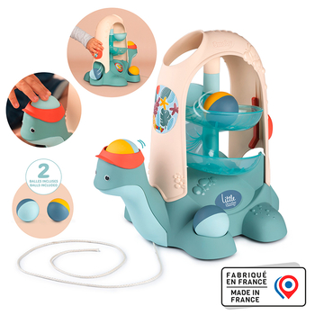 Розвиваюча іграшка Smoby Little 2 в 1 Черепашка (140310) - Pampik - 2