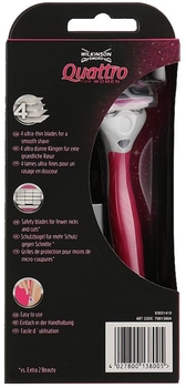 Бритва Wilkinson Sword Quattro For Woman, 1+1 шт. - Pampik - 2