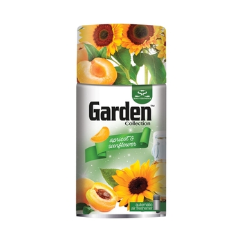 Змінний балон до автоматичного освіжувача повітря Garden Apricot and Sunflower, 260 мл - Pampik