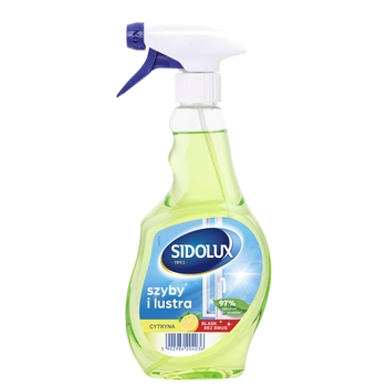 Засіб для миття вікон та скляних поверхонь Sidolux Crystal Лимон, 500 мл - Pampik
