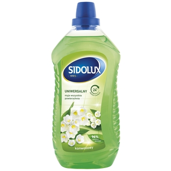 Универсальное средство для мытья различных поверхностей Sidolux Ландыш, 1 л - Pampik