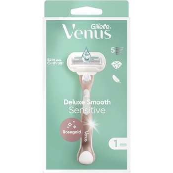 Верстат для гоління Gillette Venus Extra Smooth Sensitive RoseGold з 1 змінним картриджем - Pampik - 2