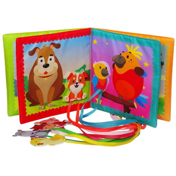 М'яка книжка-сюрприз Книжковий хмарочос. Розвивайка. Хто моя мама? - Pampik - 3