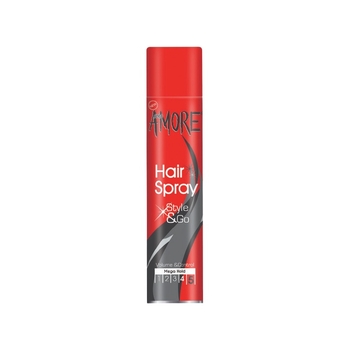 Лак для волосся Sora Amore Mega Hold, 200 мл - Pampik