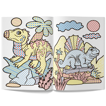 Чарівні водяні розмальовки. Динозаври (F00024077) - Pampik - 4