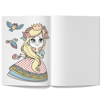 Чарівні водяні розмальовки. Принцеси (F00024245) - Pampik - 5