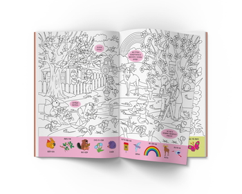 Віммельбух-розмальовка. Пори року (F00029746) - Pampik - 3