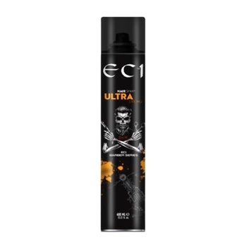 Лак для волосся EC1 Barber Series Ultra Strong, 400 мл - Pampik