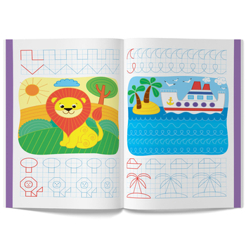 Перші багаторазові прописи. Готуємо руку до письма. Навчаємося писати правильно (F00028978) - Pampik - 4