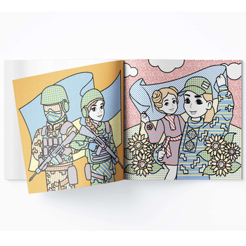 Патріотичні водяні розмальовки із секретом (F00030297) - Pampik - 4