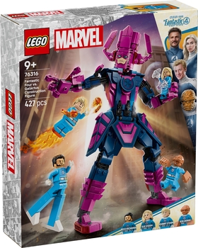 Конструктор LEGO Super Heroes Marvel Фантастична четвірка проти Ґалактуса, 427 деталей (76316) - Pampik - 2