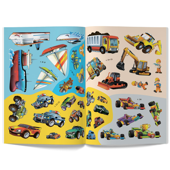 Книжка з наліпками. Транспорт (F00021585) - Pampik - 10