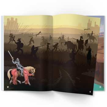 Книжка з наліпками. Лицарі (F00021593) - Pampik - 8