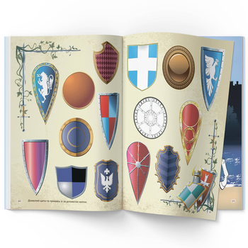 Книжка з наліпками. Лицарі (F00021593) - Pampik - 9