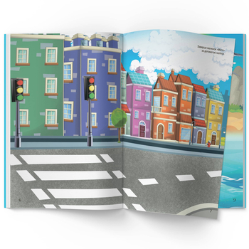 Книжка з наліпками. Транспорт (F00021585) - Pampik - 6