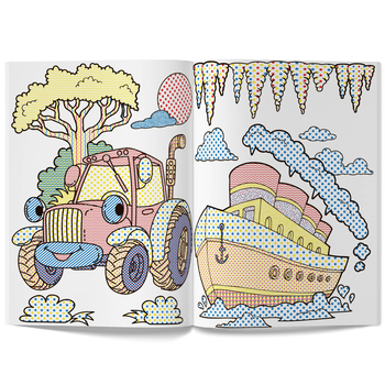 Великі водяні розмальовки. Техніка (F00022917) - Pampik - 4