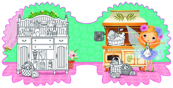 Квіткові феї. Айстра. 48 наліпок (F00024750) - Pampik - 3