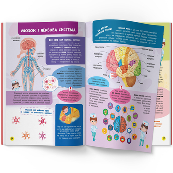 Школа сучасного чомусика. Моє тіло. 131 розвиваючих наліпок (F00030538) - Pampik - 4