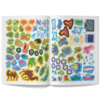 Школа сучасного чомусика. Про все на світі. 85 розвивальних наліпок (F00030864) - Pampik - 6