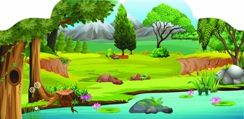 Багаторазовi налiпки. У лісі (F00017985) - Pampik - 2