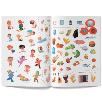 Книжка з наліпками. Тіло людини (F00027785) - Pampik - 6