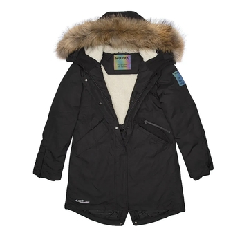 Пальто зимове Huppa Vivian 1, р.XXL, чорний (12498120-00009-XXL) - Pampik - 4