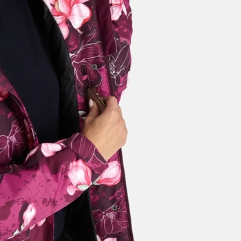 Пальто Huppa Janelle 1, р.M, бордовый с принтом (12368114-34434-00M) - Pampik - 5