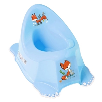 Горщик Tega Baby Лісова казка, антиковзкий, блакитний (FF-001-108) - Pampik