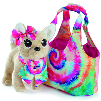 Іграшка Simba Собачка Chi Chi Love Чіхуахуа Фешн Батік, з сумочкою, 20 см (5890008) - Pampik - 2