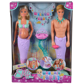 Ігровий набір Steffi Love Штеффі та Кевін Сім'я русалок (5733524) - Pampik - 10