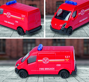 Ігровий набір Majorette Креатікс Пожежна станція,1 машинка, 51х25х22 см (2050038) - Pampik - 4