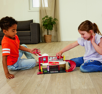 Ігровий набір Majorette Креатікс Пожежна станція,1 машинка, 51х25х22 см (2050038) - Pampik - 6
