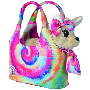 Іграшка Simba Собачка Chi Chi Love Чіхуахуа Фешн Батік, з сумочкою, 20 см (5890008) - Pampik - 5