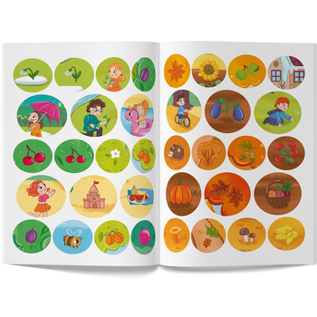 Інтерактивні наліпки. Пори року (F00030071) - Pampik - 5