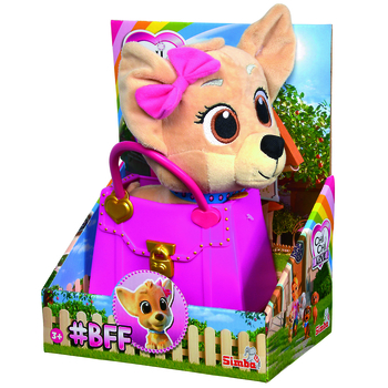 Іграшка Simba Собачка Chi Chi Love Чіхуахуа Зірка мультфільма, з сумочкою, 20 см (5890020) - Pampik - 5