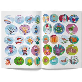 Інтерактивні наліпки. Пори року (F00030071) - Pampik - 4