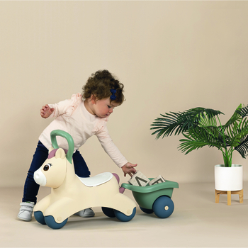 Дитяча каталка Smoby Little Поні з причепом (140502) - Pampik - 8