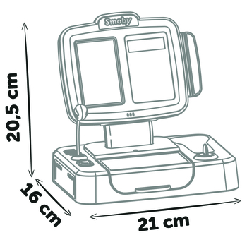 Ігровий набір Smoby Електронна каса зі сканером, звуком, світлом та аксесуарами (350113) - Pampik - 7
