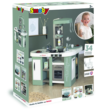 Интерактивная кухня Smoby Тефаль Студио, большая, с эффектом кипения (311053) - Pampik - 7