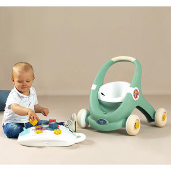 Навчально-ігровий центр Smoby Little 3 в 1 зі знімною панеллю (140304) - Pampik - 9