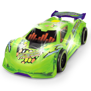 Автомобіль Dickie Toys Швидкісний ритм, зі звуком та світлом, 20 см, салатовий (3763009) - Pampik - 2