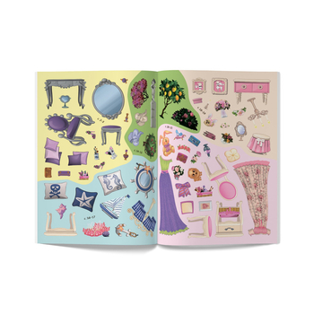 Книжка з наліпками. На гостини до принцеси, 140 наліпок (F00021589) - Pampik - 7