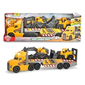 Вантажівка з причепом Dickie Toys Mack Volvo, 70 см (3729012) - Pampik - 10